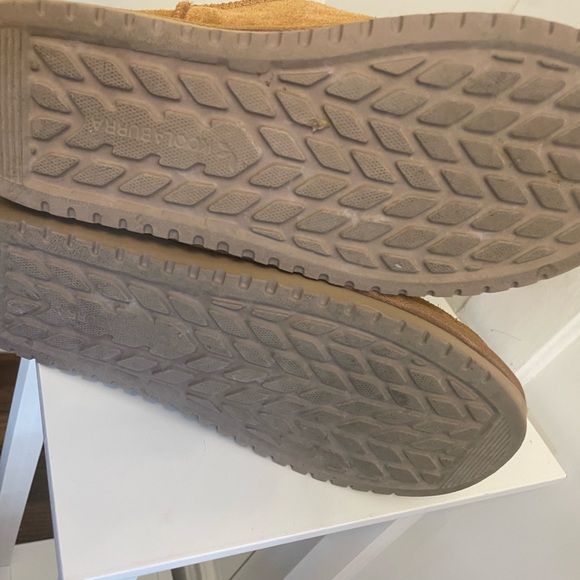 Koolaburra by UGG Andrah Tall Chestnut Suede Boots Lace Up Back 8 - Picture 6 of 6